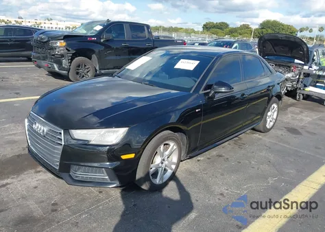 2018 Audi A4 2.0T Tech Ultra Premium/2.0T Ultra Premium from USA, damaged, VIN WAUKMAF43JA029496